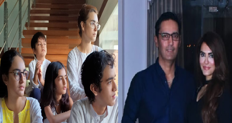 Latest Pictures Of Nadia Hussain With Her Family