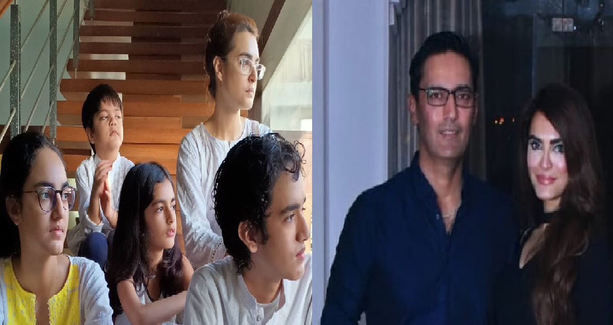 Latest Pictures Of Nadia Hussain With Her Family | Reviewit.pk