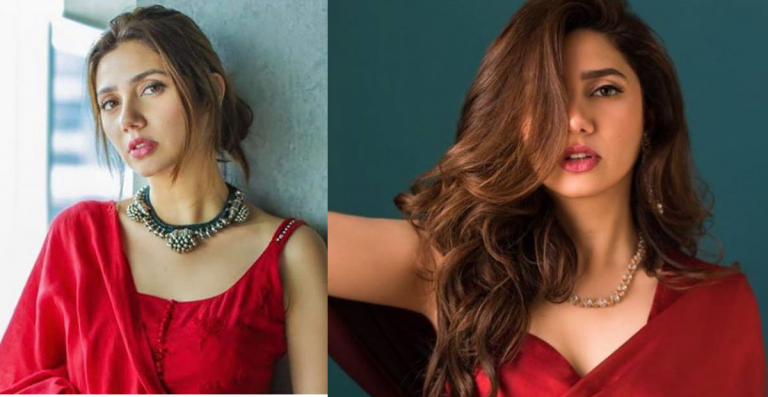 25 Magnificent Pictures Of Mahira Khan In Red Dress