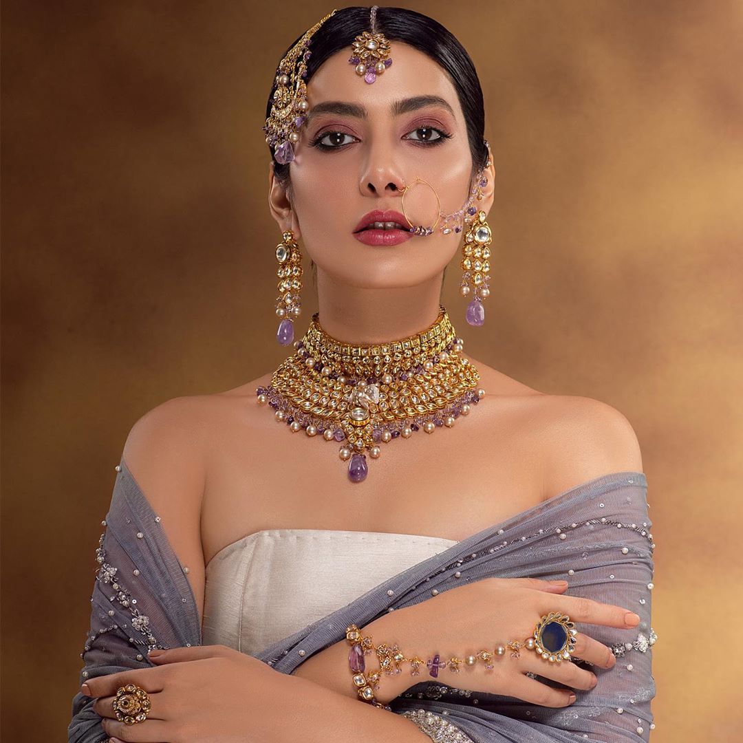 Eman Suleman Latest Beautiful Shoot for Shafaq Habib Jewelry