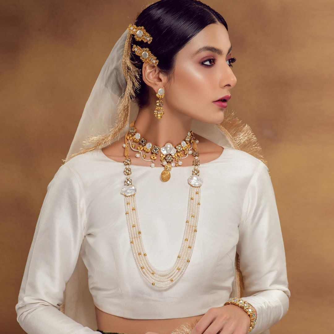 Eman Suleman Latest Beautiful Shoot for Shafaq Habib Jewelry