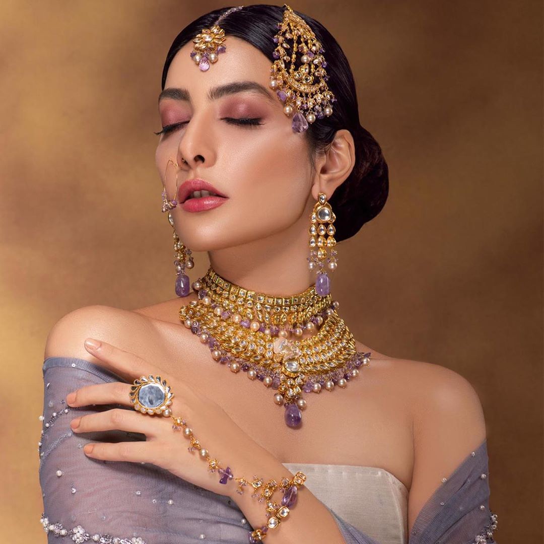 Eman Suleman Latest Beautiful Shoot for Shafaq Habib Jewelry