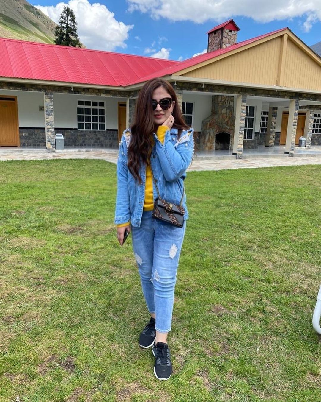 Fashion Designer Faiza Saqlain Family Pictures from Hunza Family