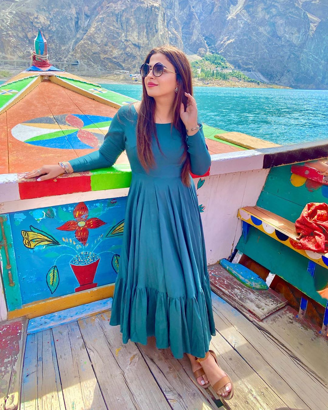 Fashion Designer Faiza Saqlain Family Pictures from Hunza Family