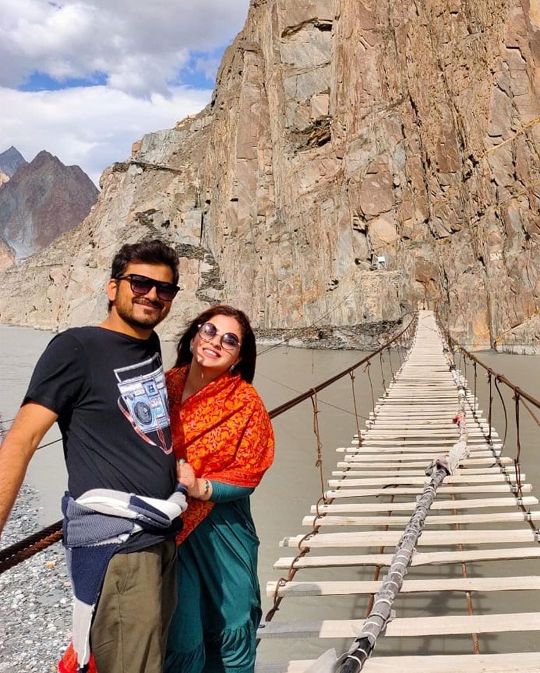 Fashion Designer Faiza Saqlain Family Pictures from Hunza Family