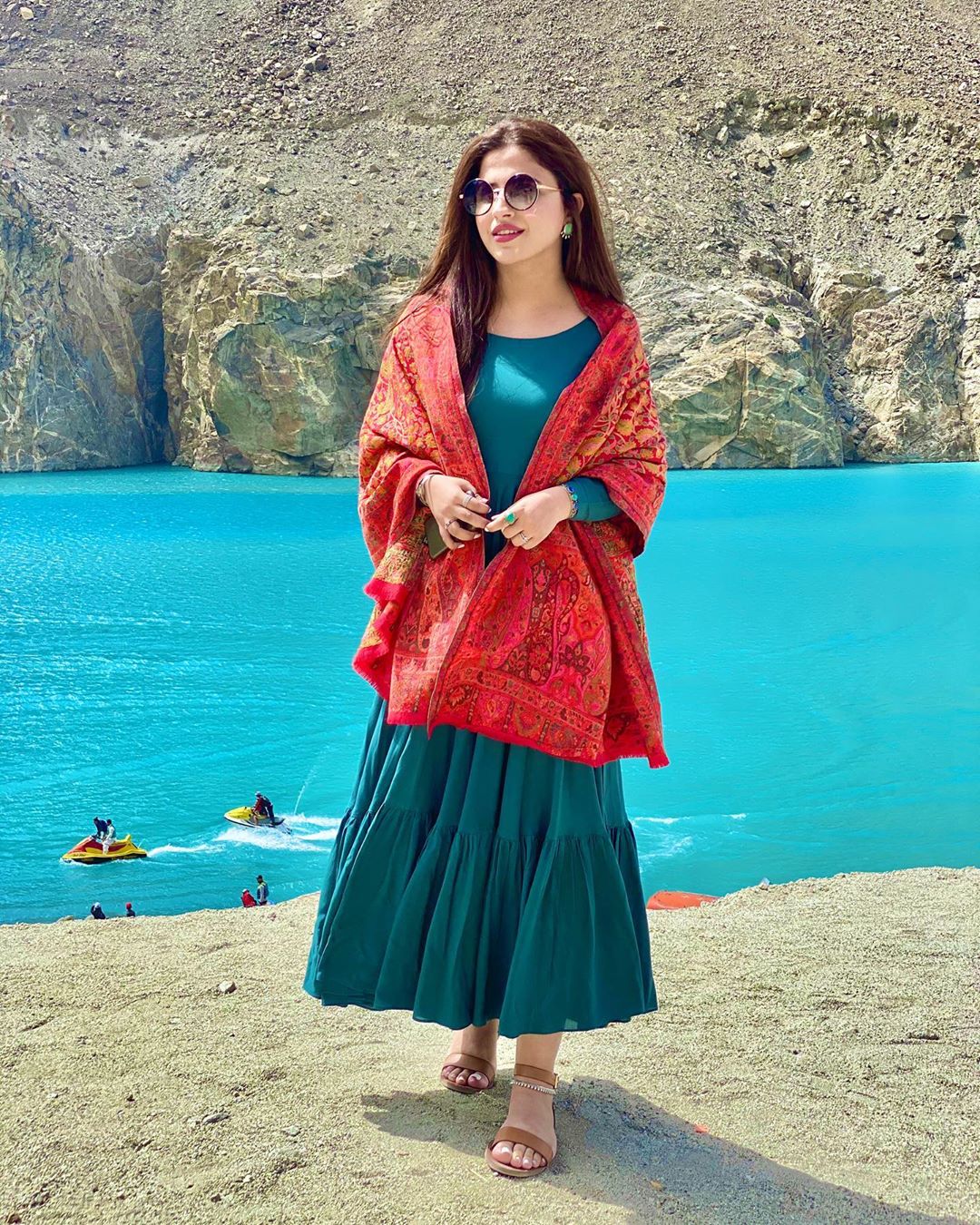 Fashion Designer Faiza Saqlain Family Pictures from Hunza Family