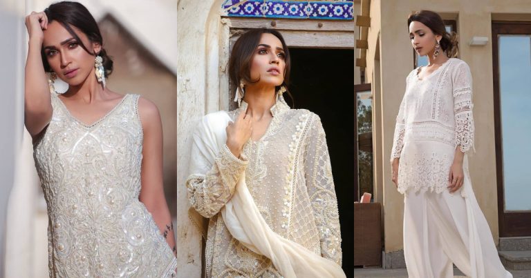 Faryal Mehmood Looks Gorgeous In Rizwan Beyg’s Dresses