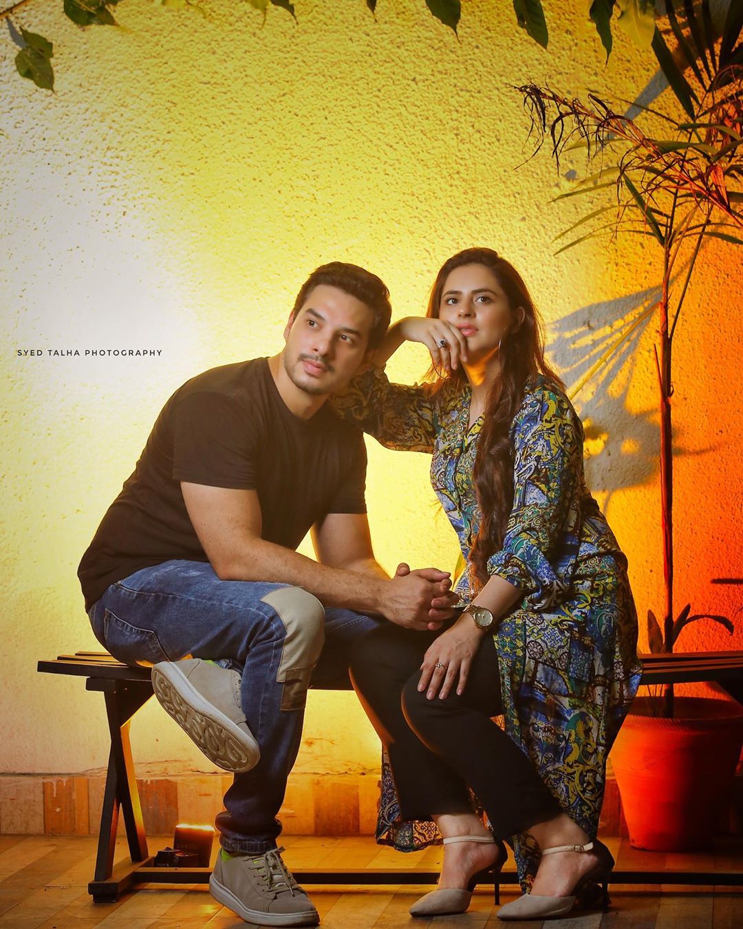 Beautiful Couple Fatima Effendi and Kanwar Arsalan Latest Pictures