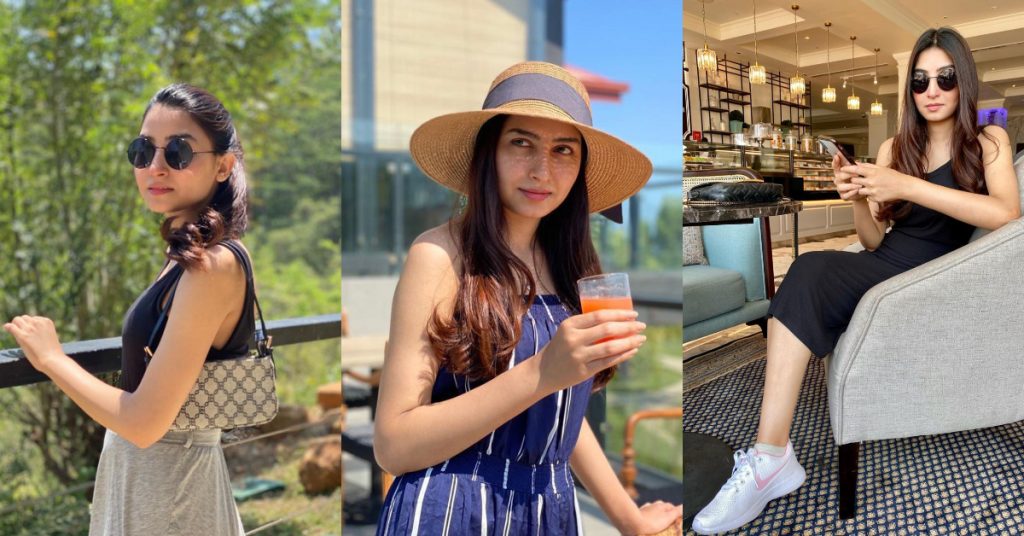 Alia Khan The Vocalist Of Pyaar Kay Sadkay Having Vacations In Sri Lanka