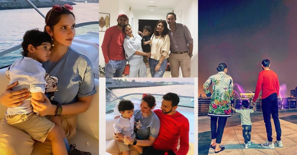 Shoaib Malik Spotted Spending Quality Time With His Family