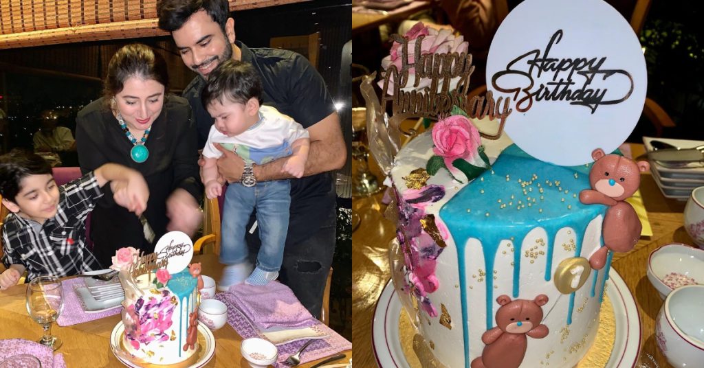 Junaid Khan Celebrates His Sons first Birthday Along With His Tenth Anniversary