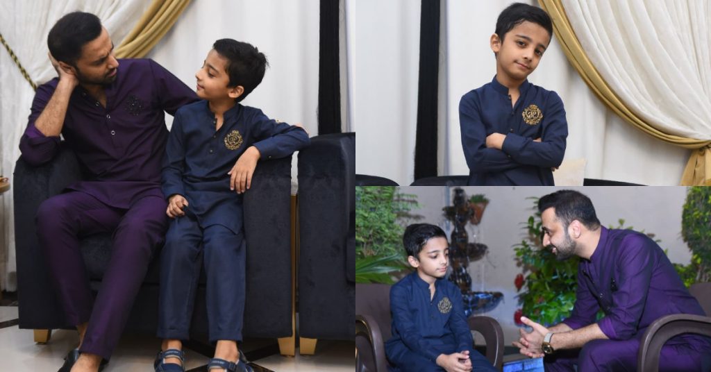 Wasim Badami Shares Some Latest Pictures With His Son