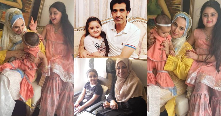 Noor Bukhari with her Husband and Daughters – Latest Clicks