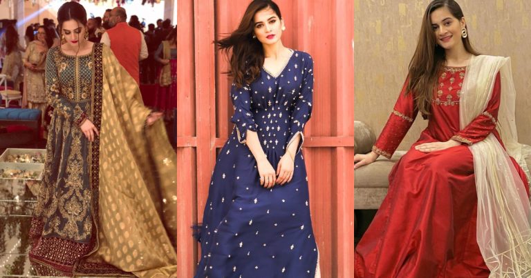 Top 10 Beautiful Dresses Worn By Aiman Khan