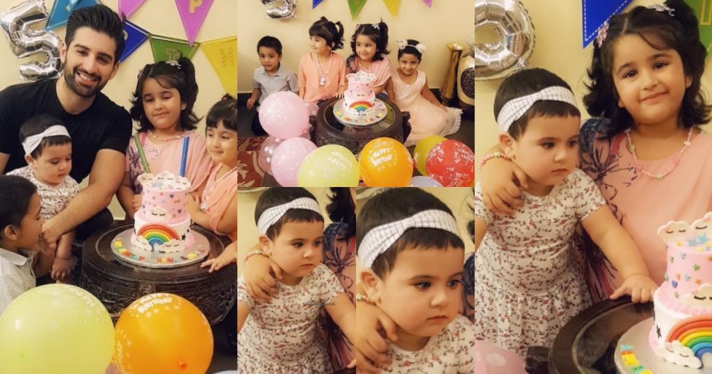 Muneeb Butt Niece Zyna Shahzeb’s Birthday Party Pictures with Amal Muneeb