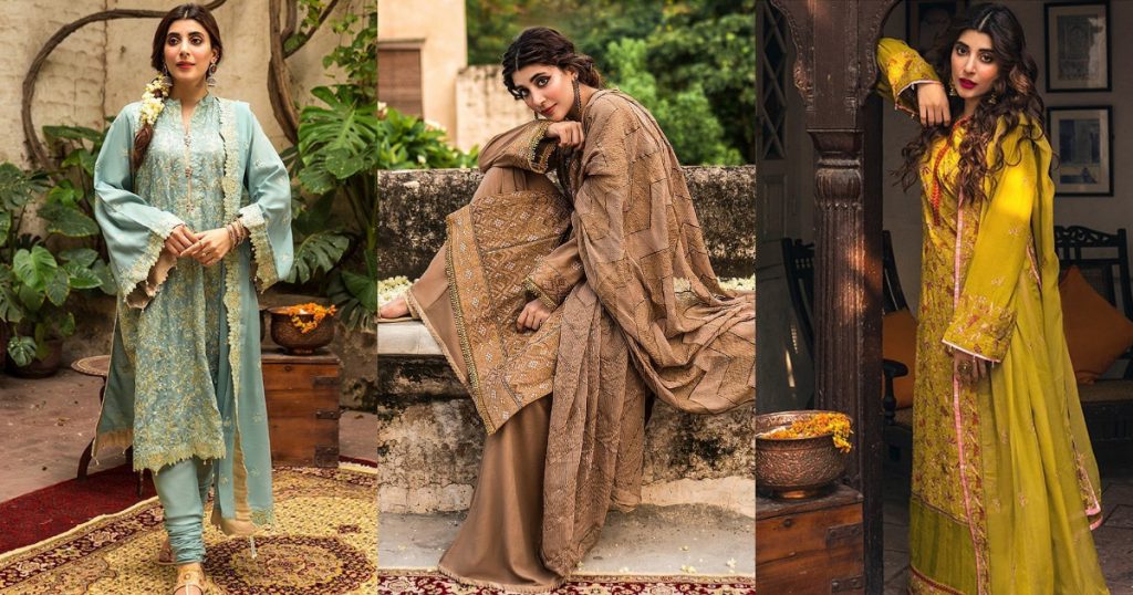 Urwa Hocane Latest Shoot in Beautiful Outfits by Raaya Official