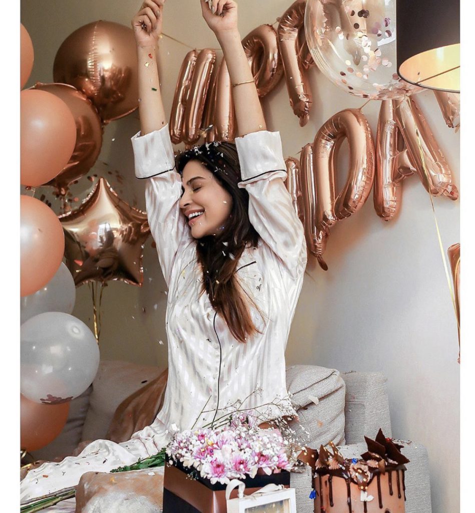 Famous Model Fouzia Aman Celebrating Her Bithhday-Pictures