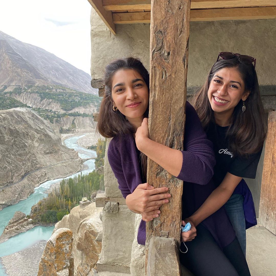 Frieha Altaf is Enjoying with Friends in Hunza