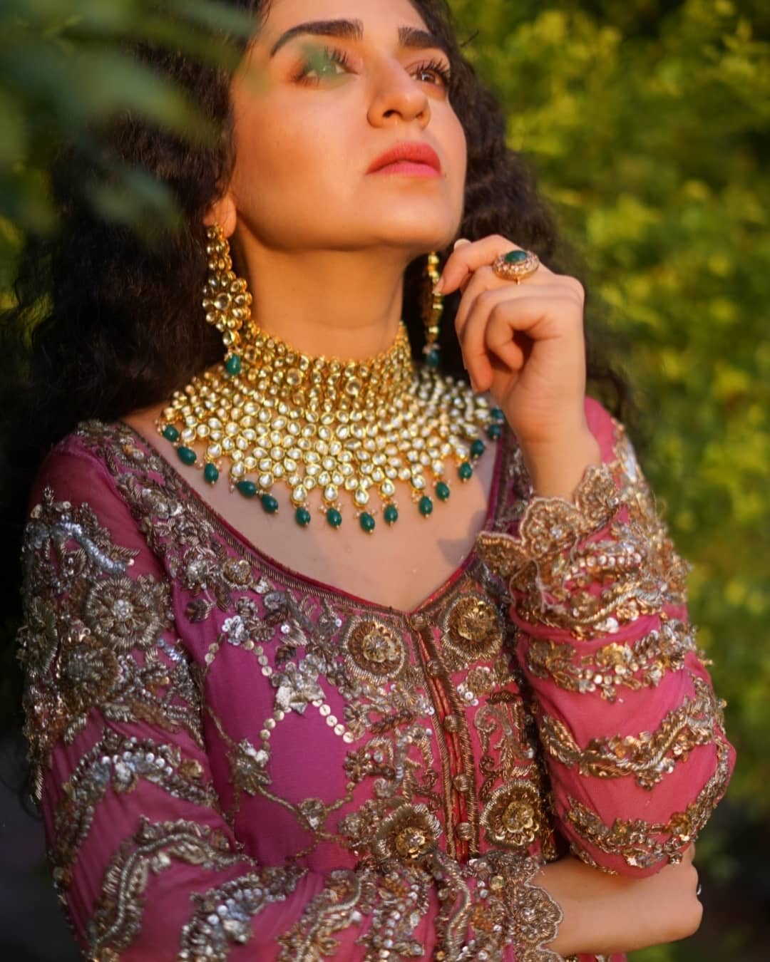 Actress Hajra Yamin Latest Bridal Photo Shoot