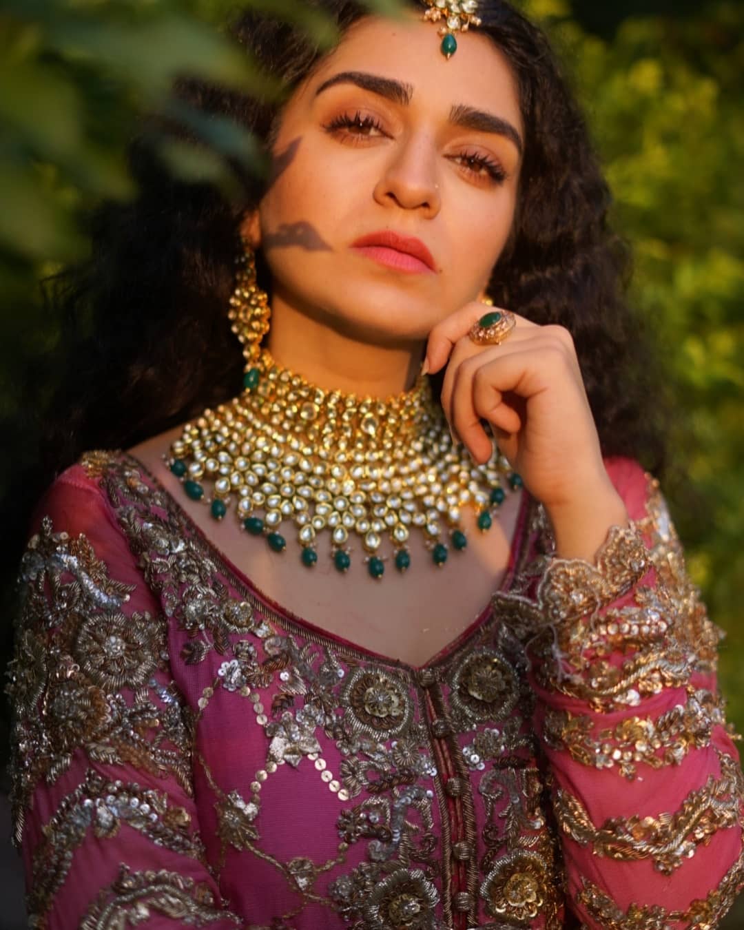 Actress Hajra Yamin Latest Bridal Photo Shoot