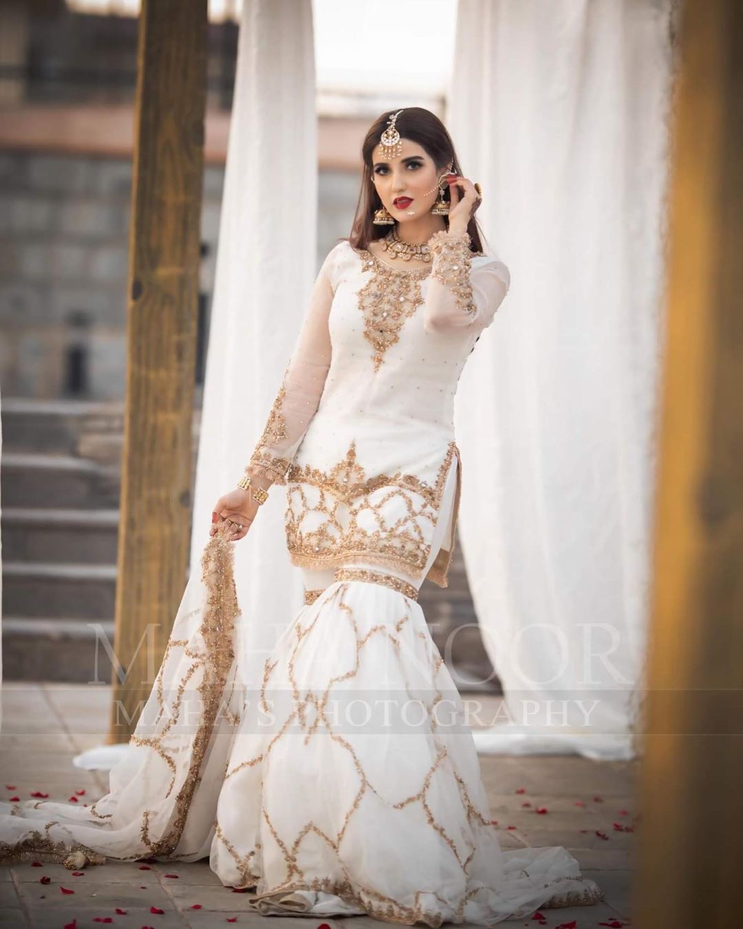 Gorgeous Hareem Farooq Photoshoot for Maha Wajahat Khan