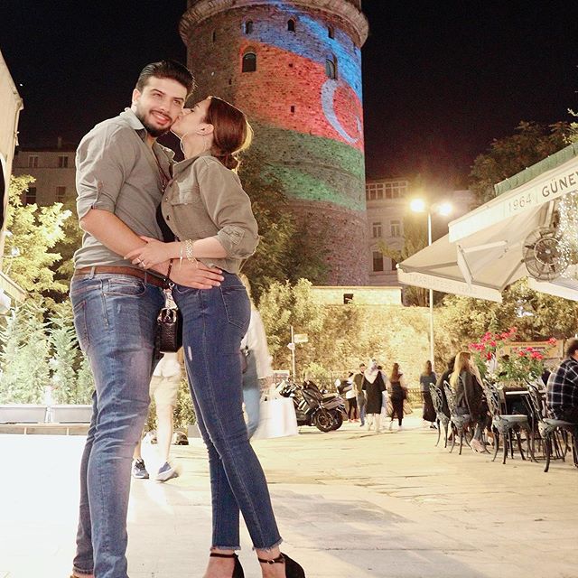 Honeymoon Pictures Of Waliya Najib From Turkey