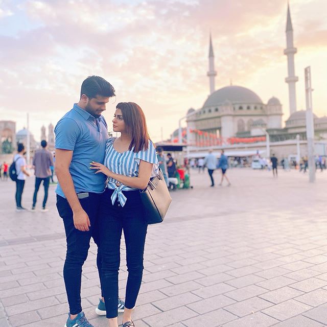 Honeymoon Pictures Of Waliya Najib From Turkey