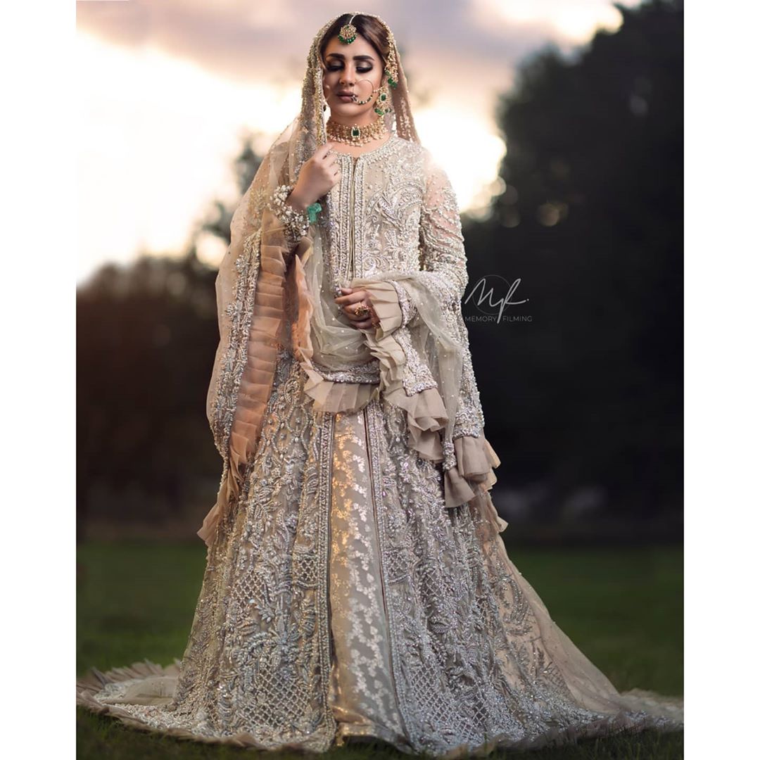 Gorgeous Kubra Khan Bridal Makeup Shoot Campaign ‎Adaab e Nikkah” for  Kanzah Beauty