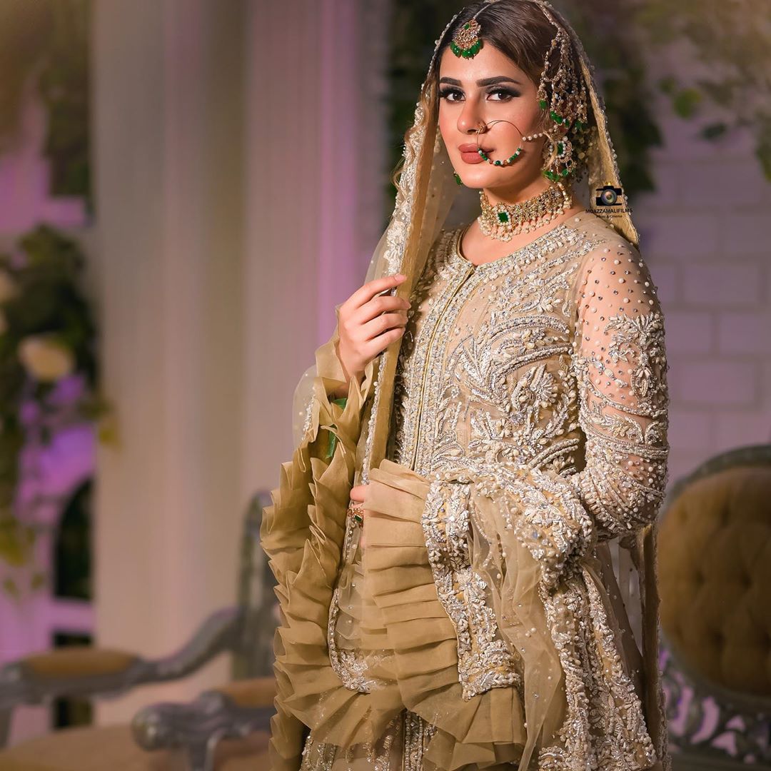 Gorgeous Kubra Khan Bridal Makeup Shoot Campaign ‎"Adaab e Nikkah” for Kanzah Beauty