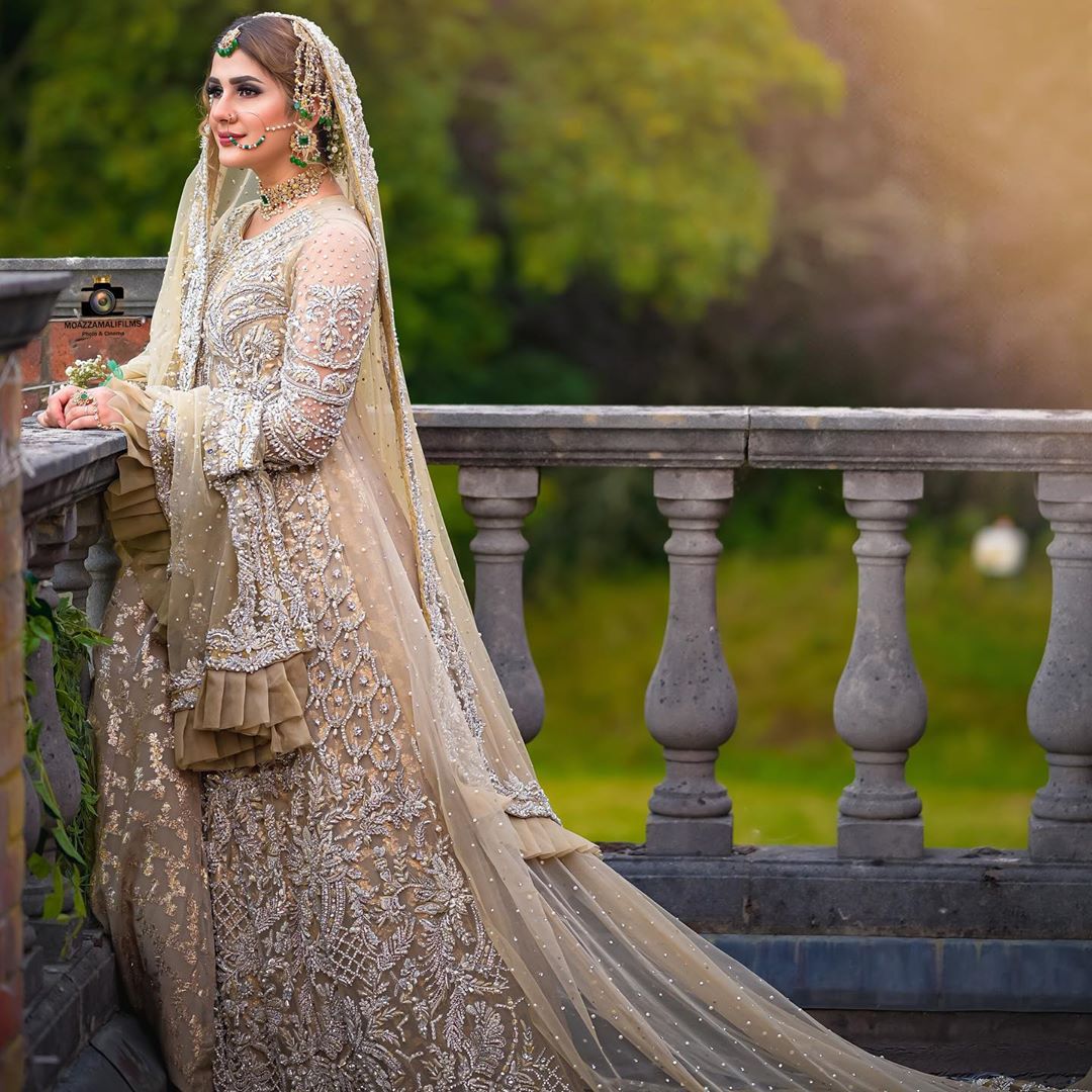 Gorgeous Kubra Khan Bridal Makeup Shoot Campaign ‎"Adaab e Nikkah” for Kanzah Beauty