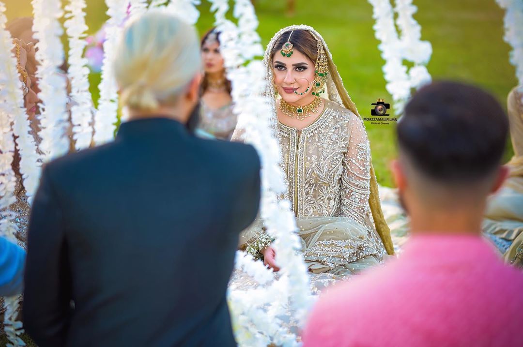 Gorgeous Kubra Khan Bridal Makeup Shoot Campaign ‎"Adaab e Nikkah” for Kanzah Beauty