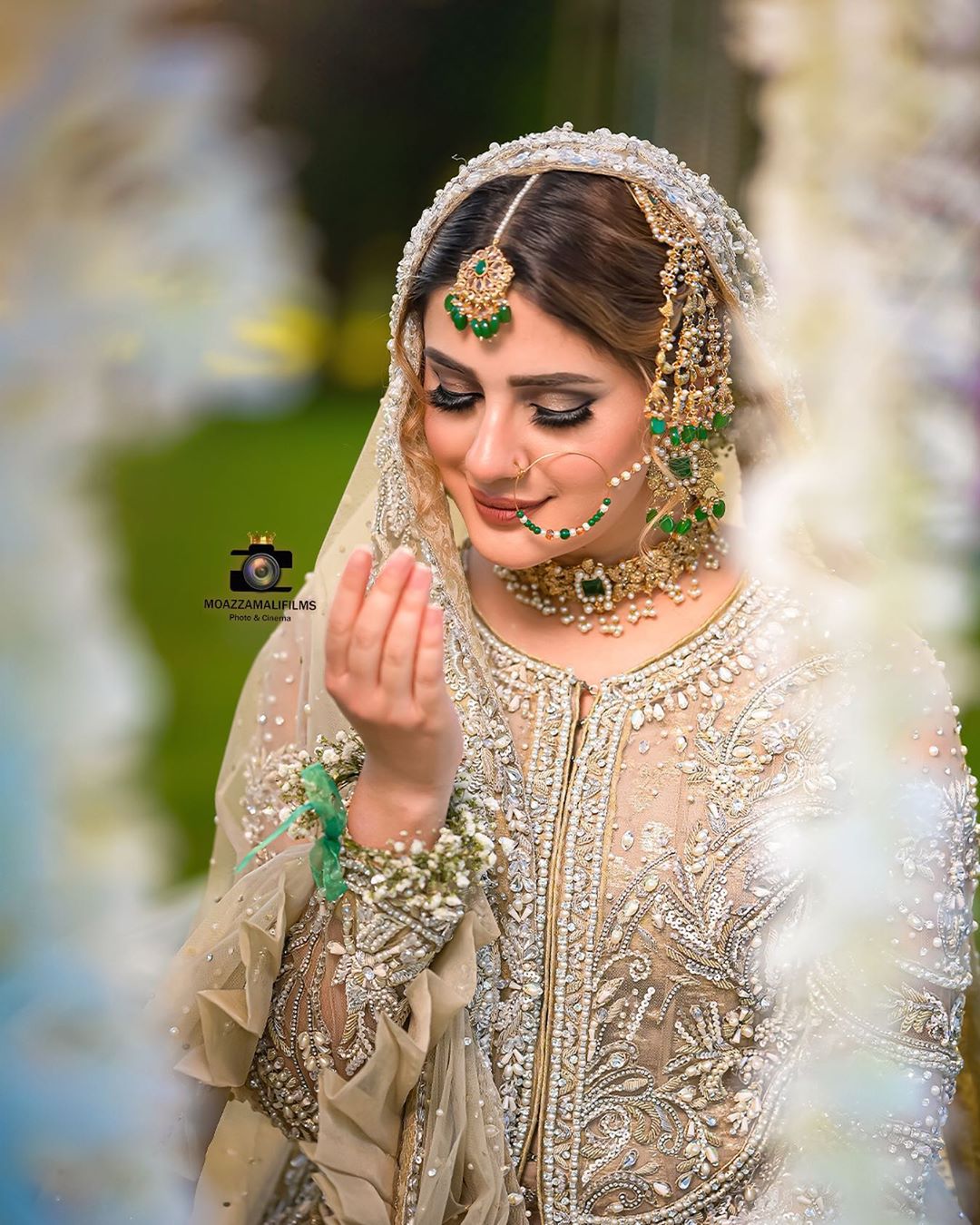 Gorgeous Kubra Khan Bridal Makeup Shoot Campaign ‎"Adaab e Nikkah” for Kanzah Beauty