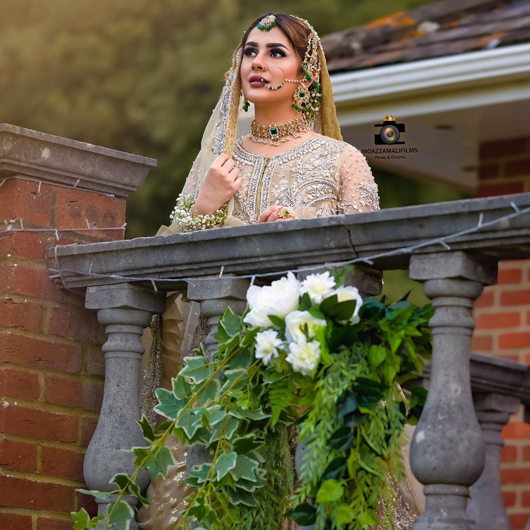 Gorgeous Kubra Khan Bridal Makeup Shoot Campaign ‎"Adaab e Nikkah” for Kanzah Beauty