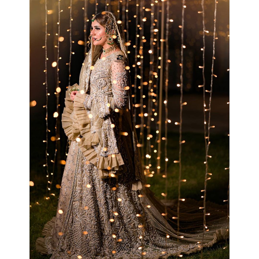 Gorgeous Kubra Khan Bridal Makeup Shoot Campaign ‎"Adaab e Nikkah” for Kanzah Beauty