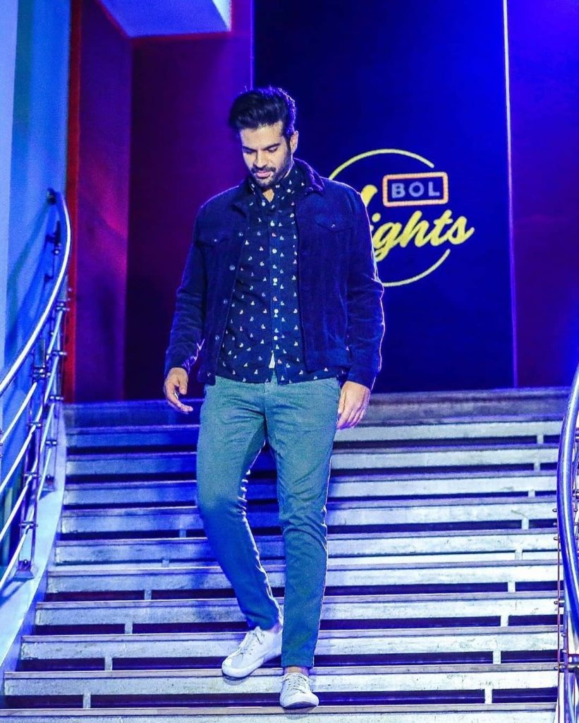 Mira Sethi, Adnan Malik Spotted On The Sets Of Bol Nights