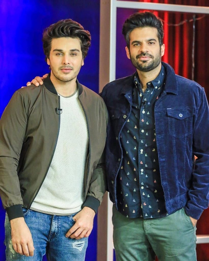 Mira Sethi, Adnan Malik Spotted On The Sets Of Bol Nights