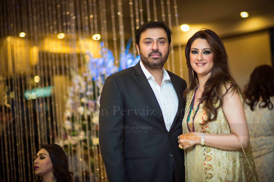 Beautiful Pictures of Noman Ijaz with his Wife Rabia Noman