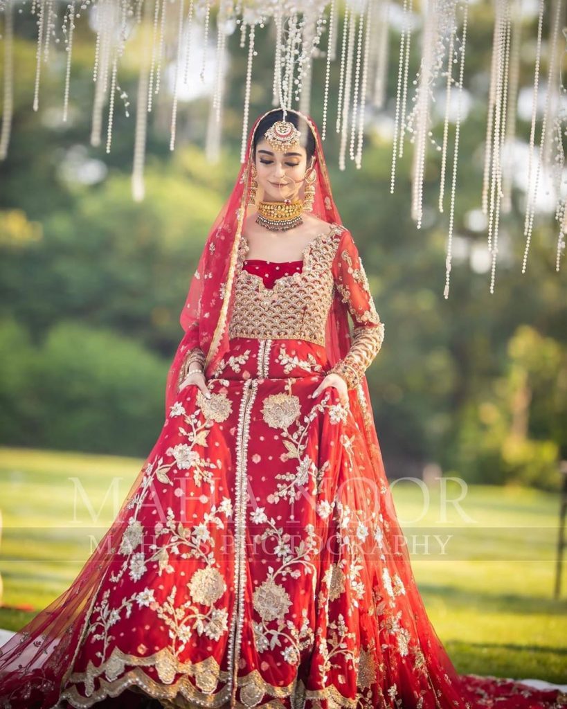 Gorgeous Noor Khan Latest Bridal Photo Shoot | Reviewit.pk