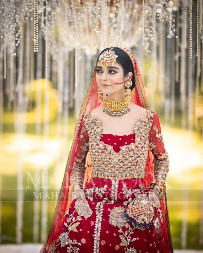 Gorgeous Noor Khan Latest Bridal Photo Shoot | Reviewit.pk