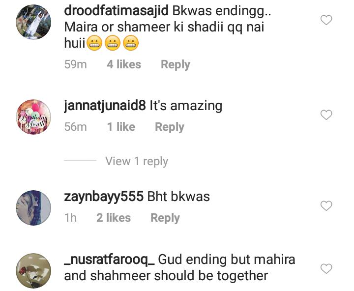 Public Reaction On Last Episode Of Mera Dil Mera Dushman