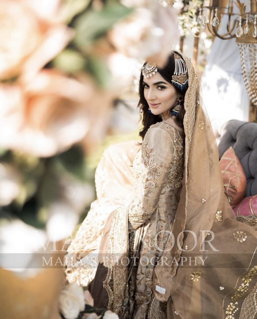 Latest Bridal Photoshoot Of Rabab Hashmi