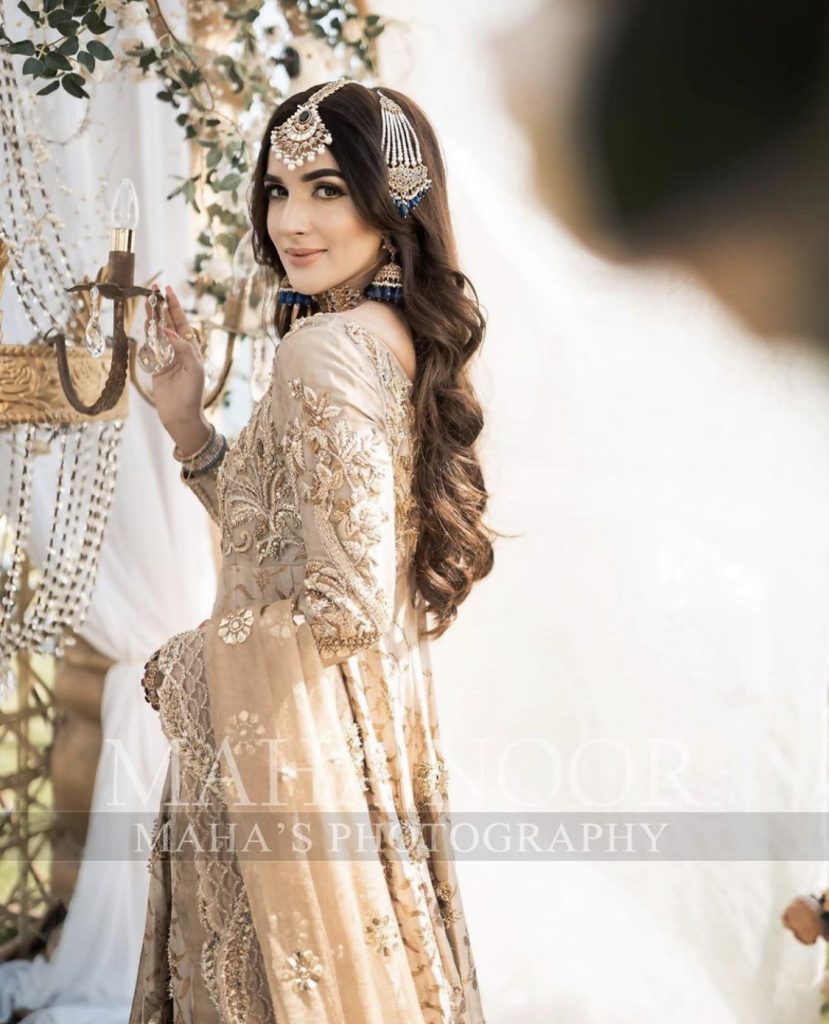 Latest Bridal Photoshoot Of Rabab Hashmi