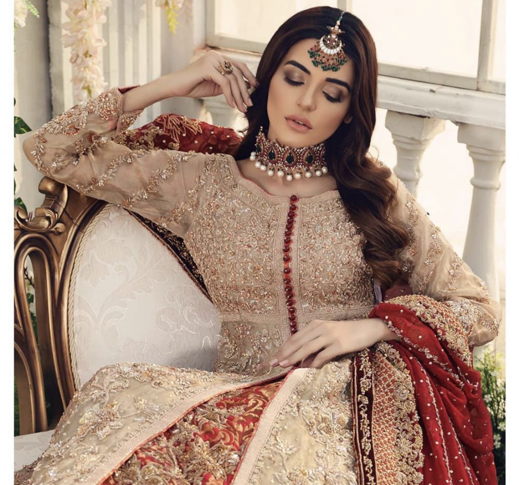 Latest Clicks Of Sadia Khan From Bridal Photoshoot