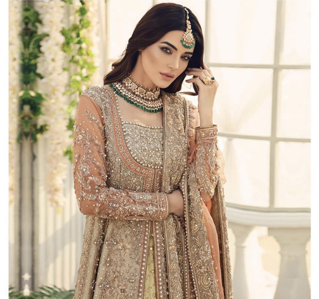 Latest Clicks Of Sadia Khan From Bridal Photoshoot