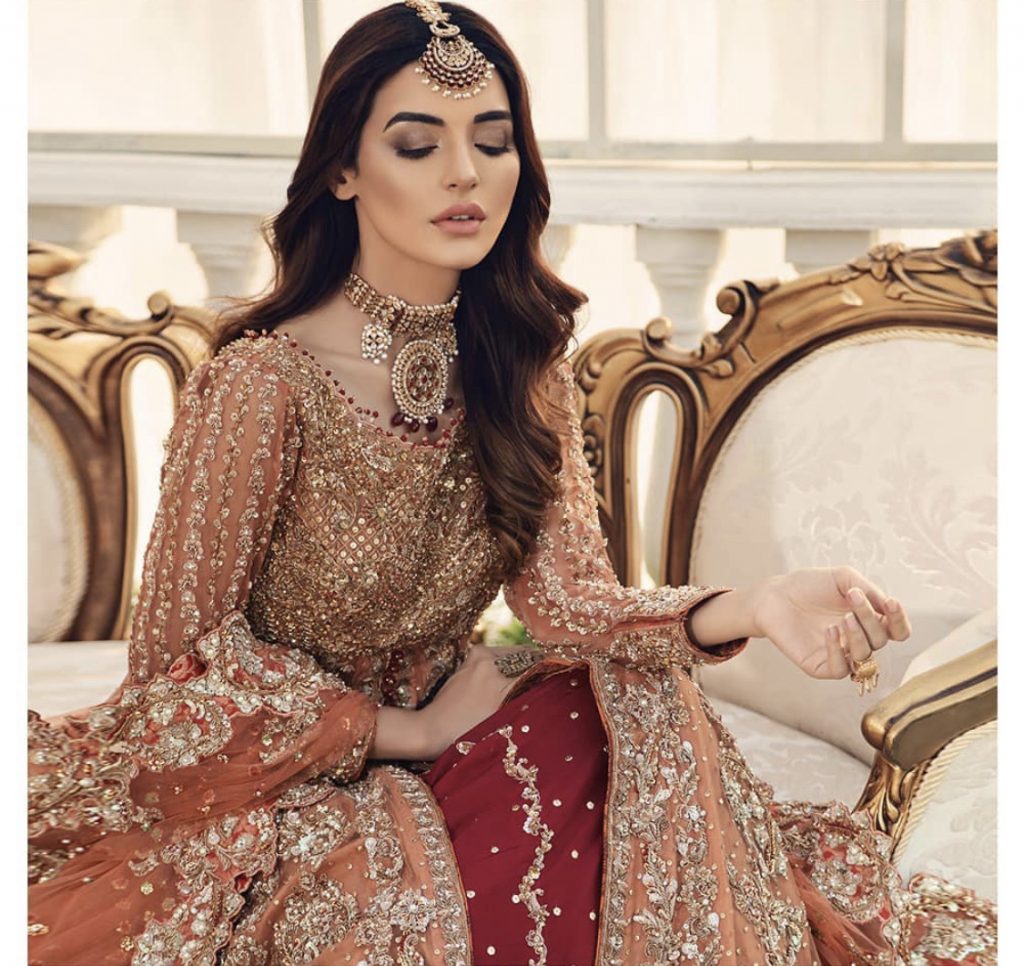 Latest Clicks Of Sadia Khan From Bridal Photoshoot