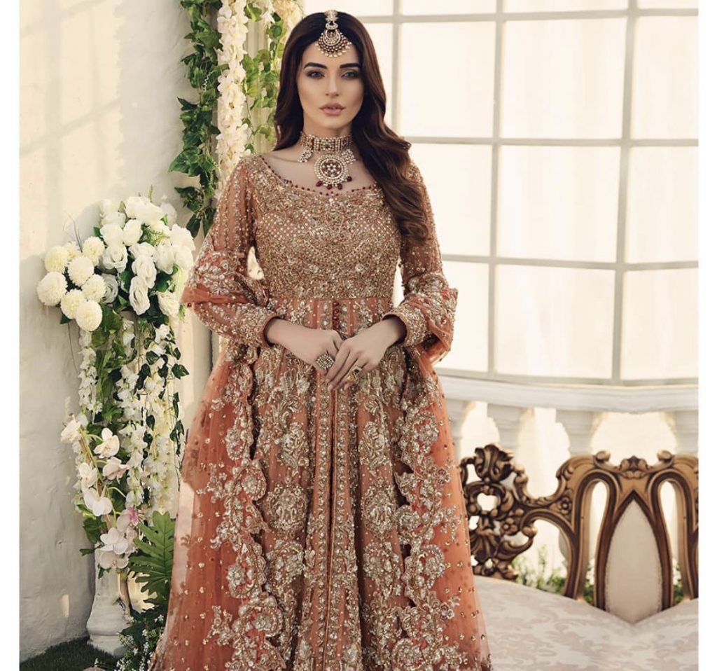 Latest Clicks Of Sadia Khan From Bridal Photoshoot