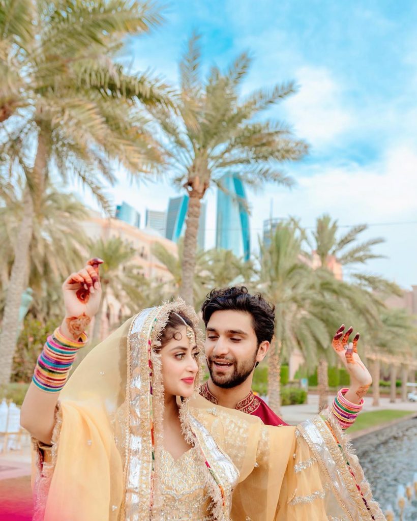 Unseen Video From The Wedding Of Sajal Aly And Ahad Raza Mir