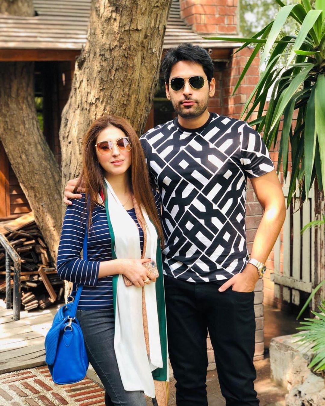 Newly Married Couple Salman Saeed and Aleena Fatima - Adorable Pictures