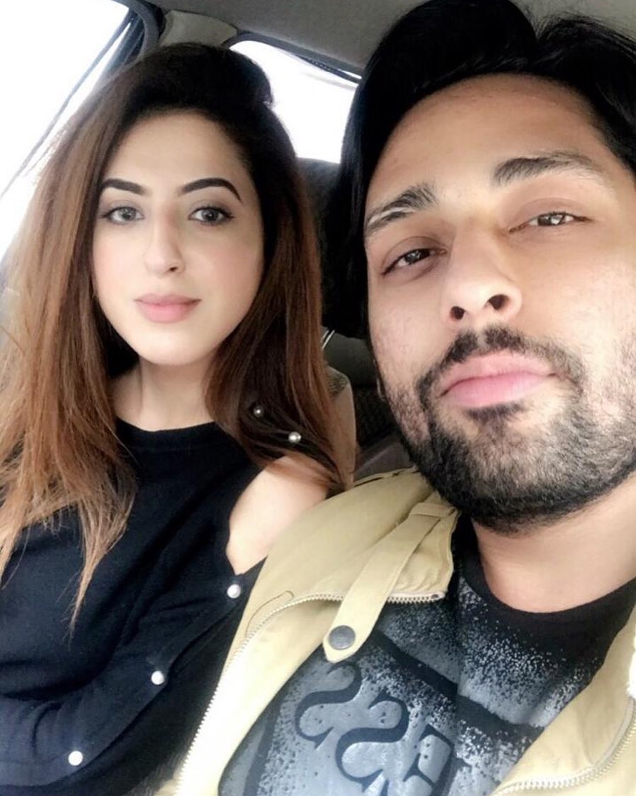 Newly Married Couple Salman Saeed and Aleena Fatima - Adorable Pictures