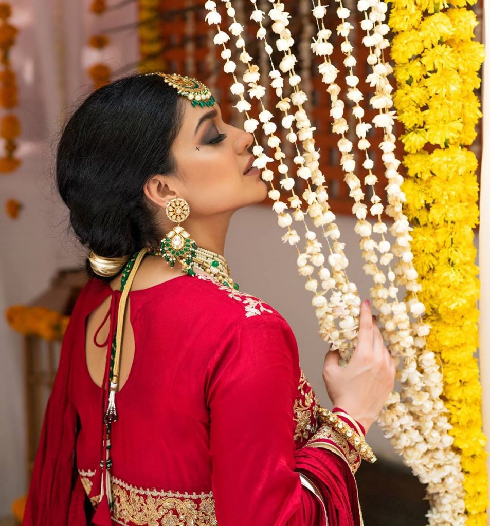 Sanam Jung Looks Stunning In Red Dress